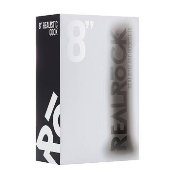 Realistische Dildo Zwart 20 cm