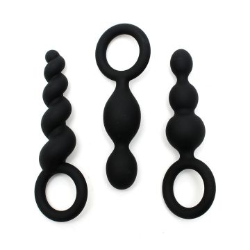 Satisfyer Plugs - Zwart