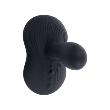 Playboy Vibrator Zittend & Draaiend Zwart
