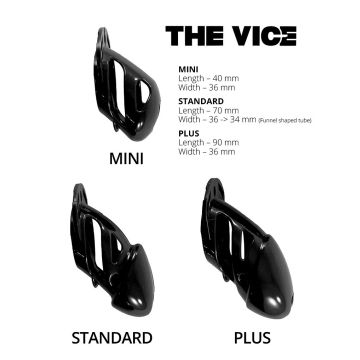 Kuisheidskooi The Vice Mini V2 - Zwart