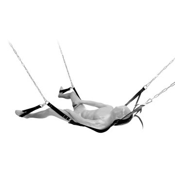 Sexswing Deluxe - Leren Sex Sling