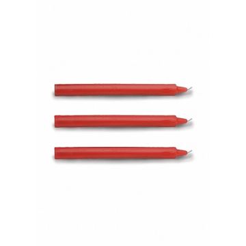 SM Kaarsen 3 Stuks - Rood*