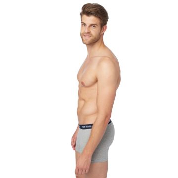 Tom Tailor Long Boxers 3 Pack Navy-Melange
