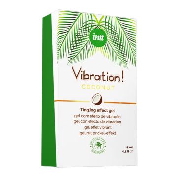 Intt Stimulerende Gel Vibration! - Coconut 15 ml