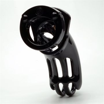 CB-X The Curve Chastity Cage - Zwart*