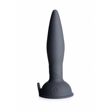 Siliconen Anaal Plug met Afstandsbediening - Turbo Ass Spinner*