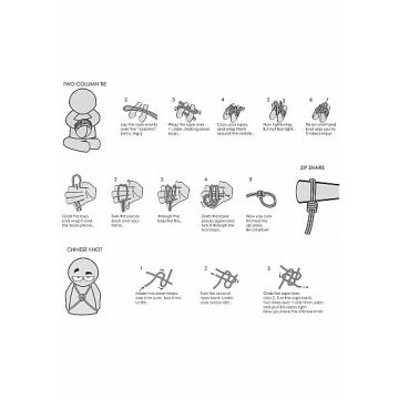 Bondage Touw 100 Meter - Zwart*