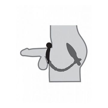 Anal Fantasy Vibrerende Buttplug met Cockring*