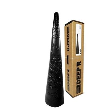 Deep'R Pole Dildo Zwart - 70 cm