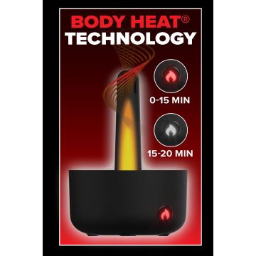 Automatische Masturbator Milk Me Hotter - Zwart
