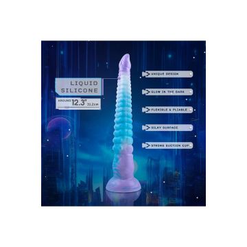 Monster Tentakel Dildo NMC Glow In The Dark - 31 cm
