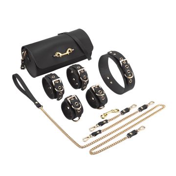 BDSM 5 Item Kit Deluxe - Zwart
