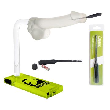 Brutus Siliconen Vibrerende sound Trembler - Zwart