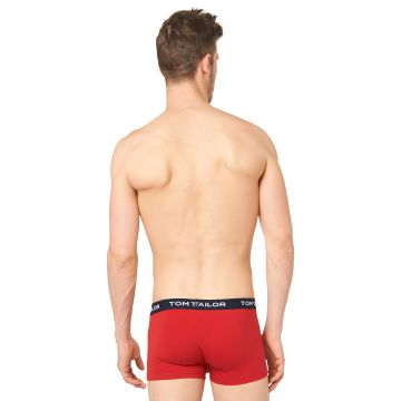 Tom Tailor Boxershort 3 Pack Red-Navy-Green