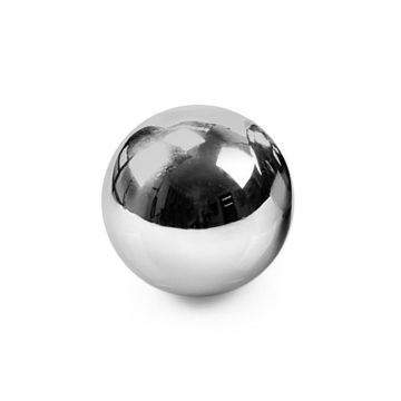 RVS Solid Anaalballen-10 cm