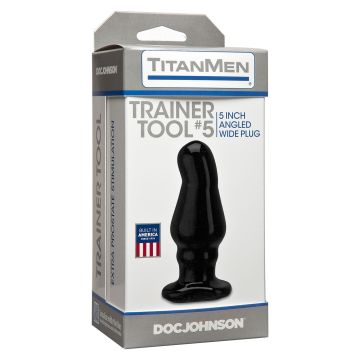 Zwarte Prostaat Plug - Titanmen