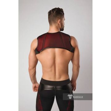 Maskulo Armored Color-Under Holster Chest Harness - Red