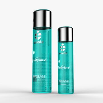 Zwarte Bes/Limoen Waterbasis Massagemiddel - 120 ml*