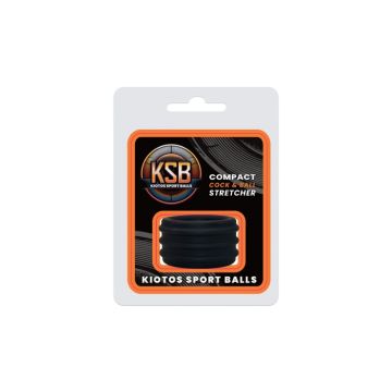 Compacte Silicone Cockring en Ballstretcher - Kiotos