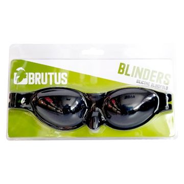 Brutus Siliconen Blinddoek Blinders - Zwart