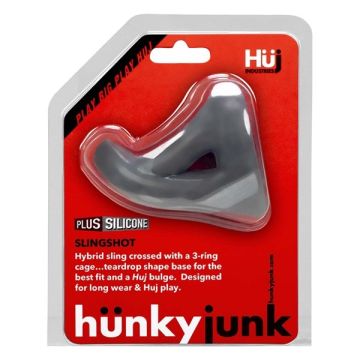 Hünkyjunk Slingshot 3 Teardrop Cocksling - Grijs