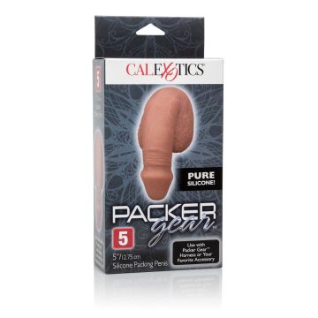 Siliconen Packing Penis 12.75 cm - Bruin