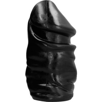 All Black Samuel Dildo Zwart - 32 cm