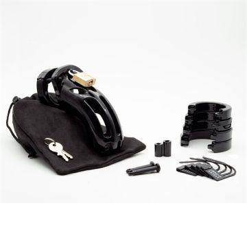 CB-X The Curve Chastity Cage - Zwart*
