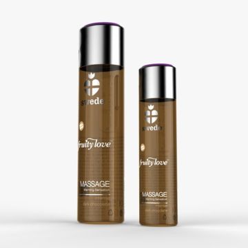 Intense Dark Chocolade Waterbasis Massagemiddel - 120 ml*