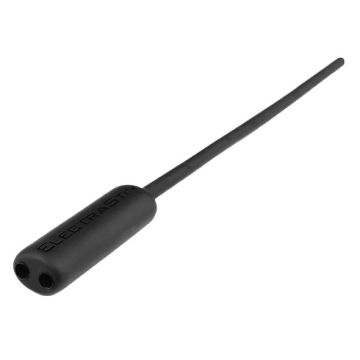 Zwarte Siliconen Sound ElectraStim - 7 mm