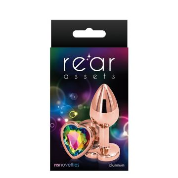 Buttplug met Fonkelende Steen S - Rose *