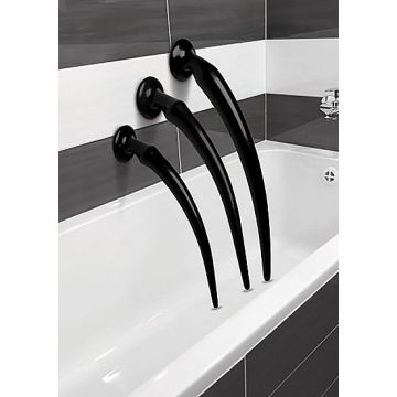 Anaal Plug Training Set Slim Tapered Anal Hose - Zwart