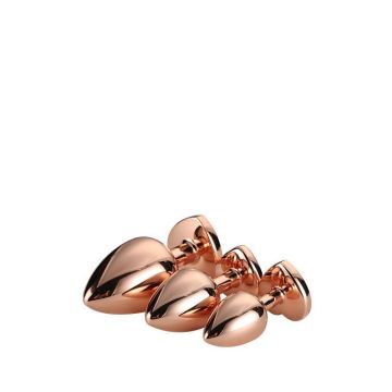 Buttplug Set Gleaming - Rose *