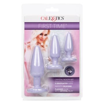 Buttplug Crystal Booty Kit - Lila