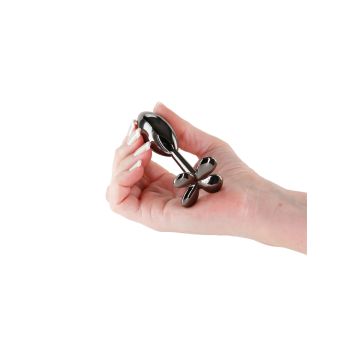 Buttplug Rear Assets Clover - Zwart