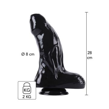 Anaal Dildo Hidden Desire Extreme Dong Xtra Thick XL 28cm