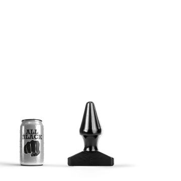 All Black Buttplug Zwart - 16 x 5,50 cm