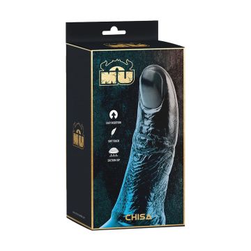 Monster Dildo Thumbs Up - Zwart