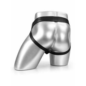 MisterMitch Leren Jockstrap - Zwart