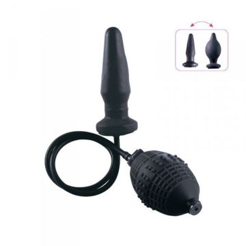 Opblaasbare Buttplug met Harde Kern*