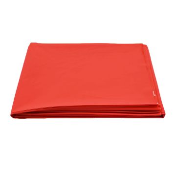 Bed Sheet PVC Cover 200 x 220 cm - Rood
