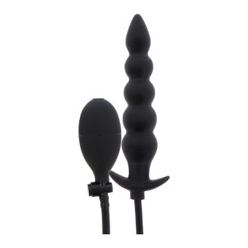 Extreme Opblaasbare Ribbed Buttplug Advance Hidden Desire