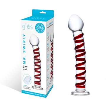 Glazen Dildo Mr. Swirly