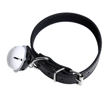 Halsband Met Bel PU-Leather