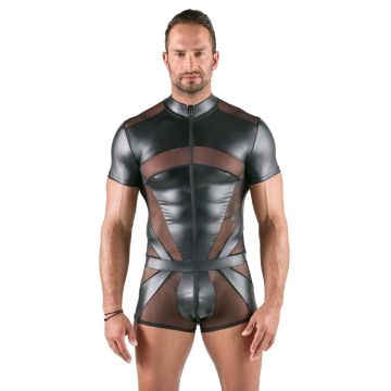 Jumpsuit met opstaande kraag