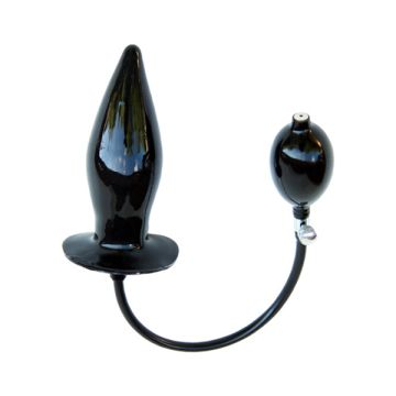 Opblaasbare Butt Plug - Zwart XL