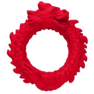 Siliconen Cockring Rise of the Dragon - Rood