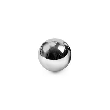 RVS Solid Anaalballen-90 mm