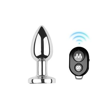 Vibrerende Buttplug Aluminum  Small