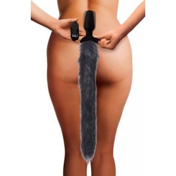 Vibrerende Buttplug Met Staart - Vos